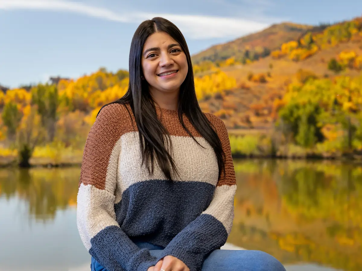 Staff member Heidy Mejia